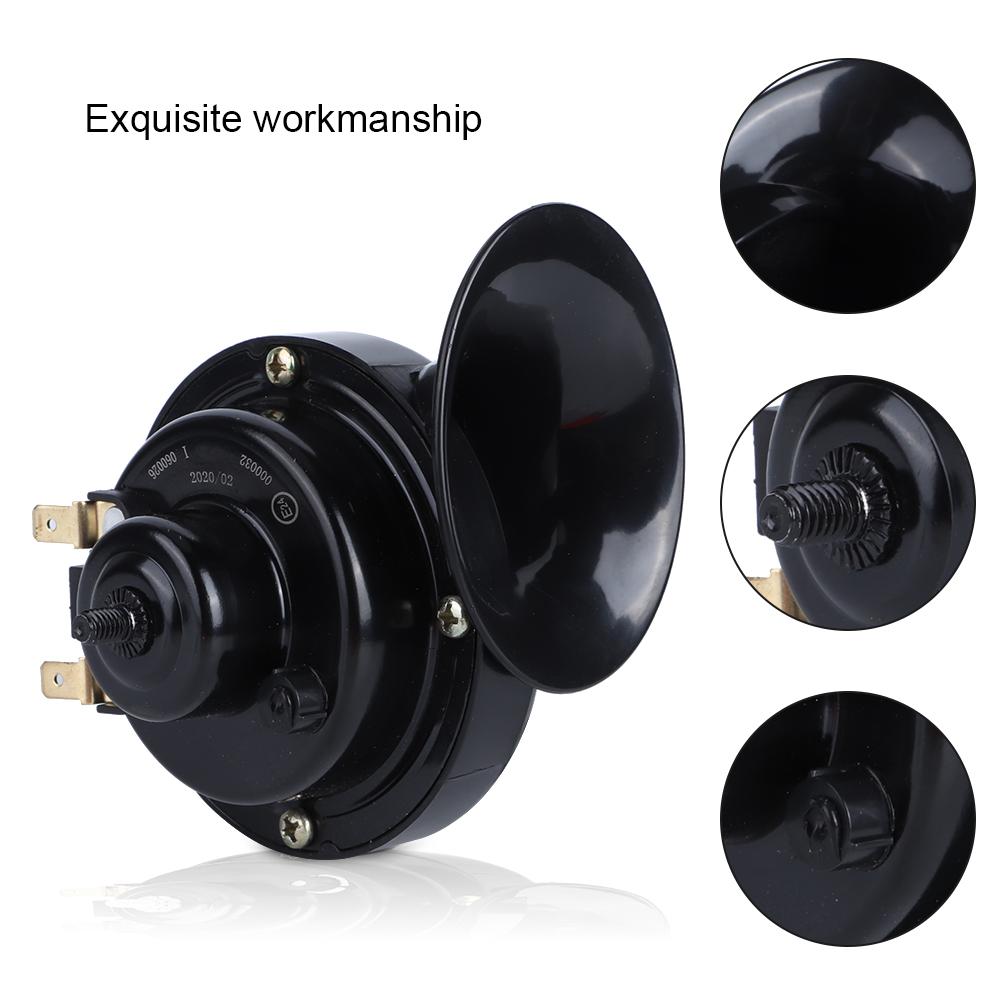 Universal 12V 110dB 510HZ Motorcycle Electric Snail Horn Loud Voice Speaker