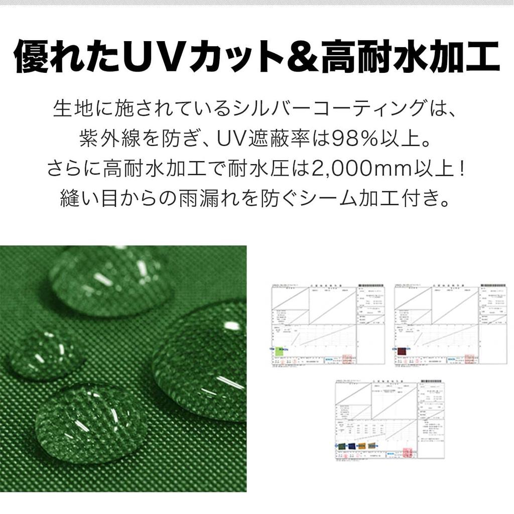 FIELDOOR Side Sheet (Side Curtain) 2.7m Side Sheet [Light Beige] for Tarp Tents 2.7 x 1.8m (Side Sheet Only) G03 Model