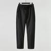 Einfarbige Leinenhose Herren Locker Leinen Freizeit Hose Frühling Sommer Zuhause Gerade Weich Bequem Hose