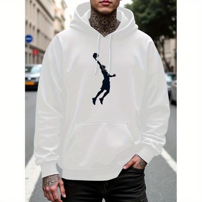 Men's Slim Fit Hoodie, Breathable Fabric Fabric
