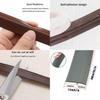 Pvc Wardrobe Dustproof Strip Self-adhesive Cabinet Double-door Tight Seal Moisture-proof Insect-proof Light-blocking Straight Shape Dust Blocker 2.8m