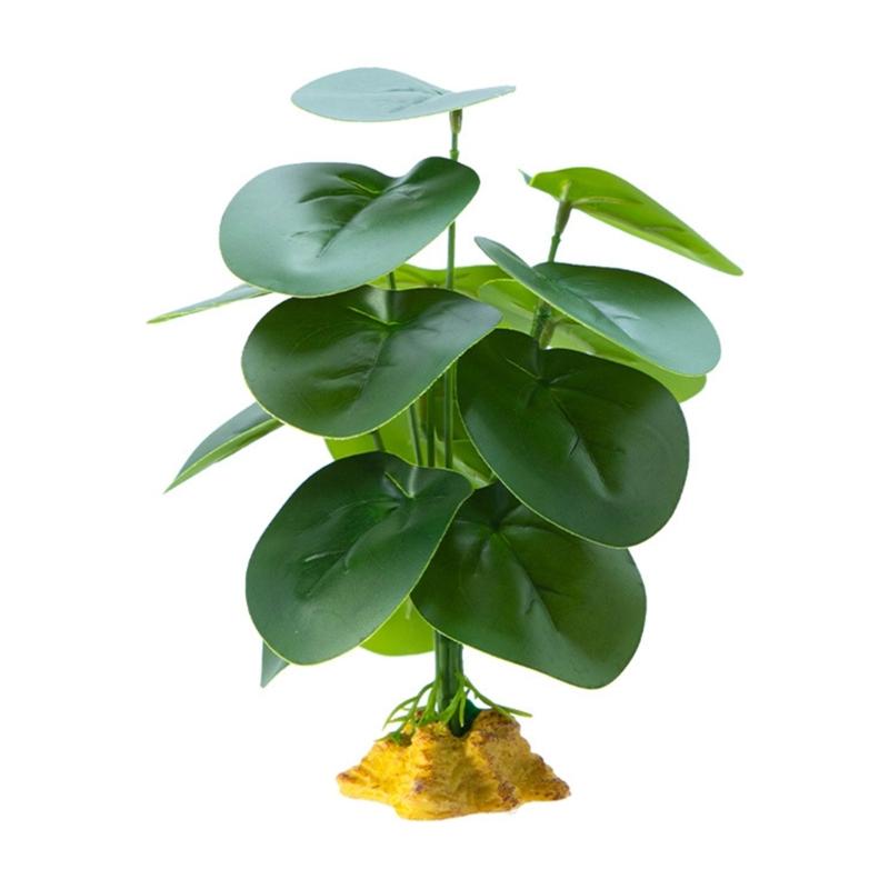 Artificial Grass for Reptiles Tanks Flexible and Safe Decoration Comfortable Environment Plant Grass Landscaping