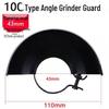 Universal Stainless Steel Anti-jamming Flange Nut Guard for 100 Angle Grinder