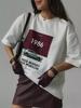 Women's Pure Cotton Short Sleeve T-shirt - Summer European & American Style, Loose Fit, Versatile Print, Casual Fashion Top