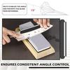 1/4pcs15° Angle Guide Knife Sharpener Fixed Angle Accessories Knife Sharpener Professional Tools Sharp Knife Accessories