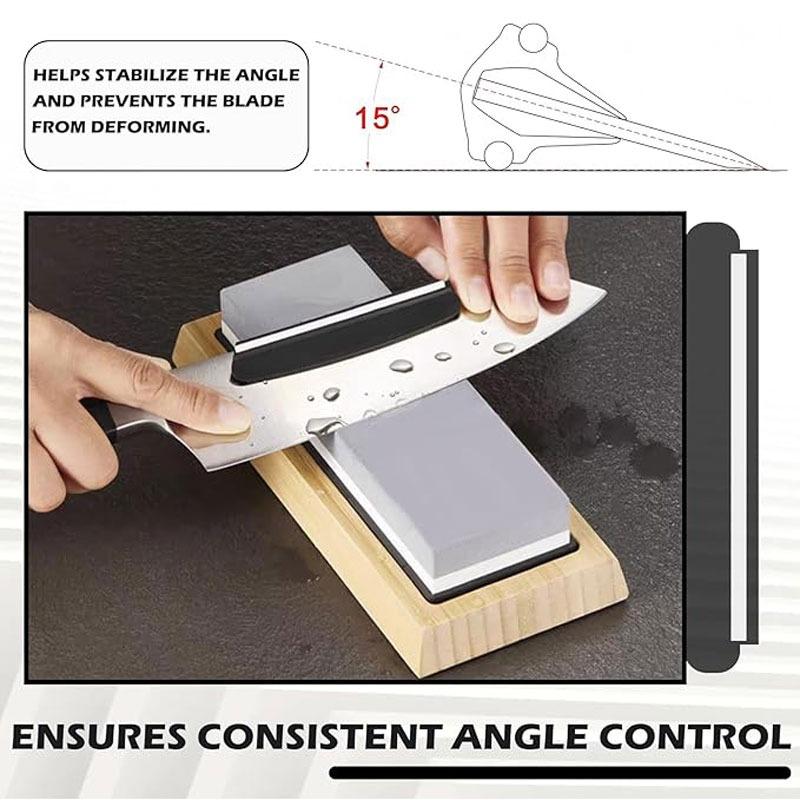 1/4pcs15° Angle Guide Knife Sharpener Fixed Angle Accessories Knife Sharpener Professional Tools Sharp Knife Accessories