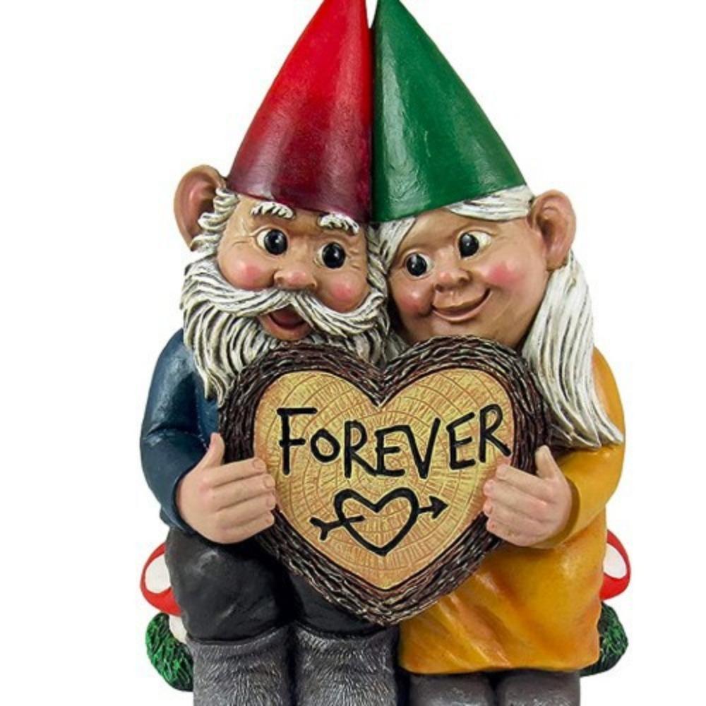 Christmas Gift Ornament Garden Ornament Dwarf Resin Crafts Cartoon Dwarf Statue White Beard Old Man