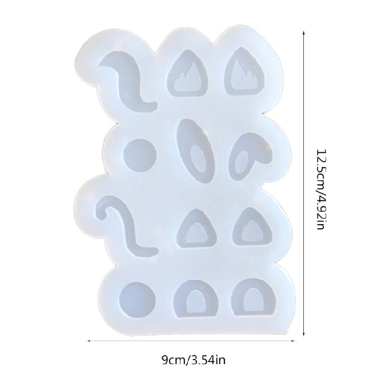 Animal Parts Quicksand Resin Casting Mold Resin Art Mold Necklace Silicone Mold