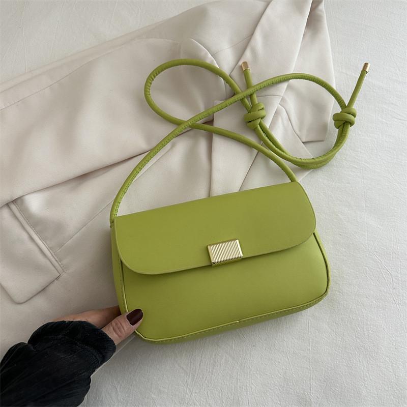 Fashionable Pu Leather Small Handbag For Women Available In Multiple Elegant Colors зелёный