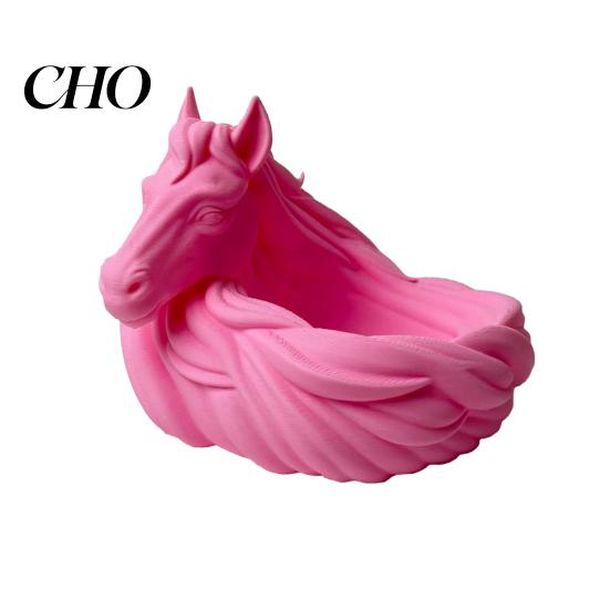Storage Tray Catchall Bowl, Horse Elephant Fox Cat Shape Tray, Desktop Organizer Scratch-Proof Large Capacity Organizer, for Keys Headphones Lipstick