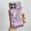 Shockproof Phone Case for Xiaomi Poco X6 Pro 5G Redmi K70E Pretty Butterfly Flowers Soft TPU Shell Poco X6Pro Bumper Back Cover