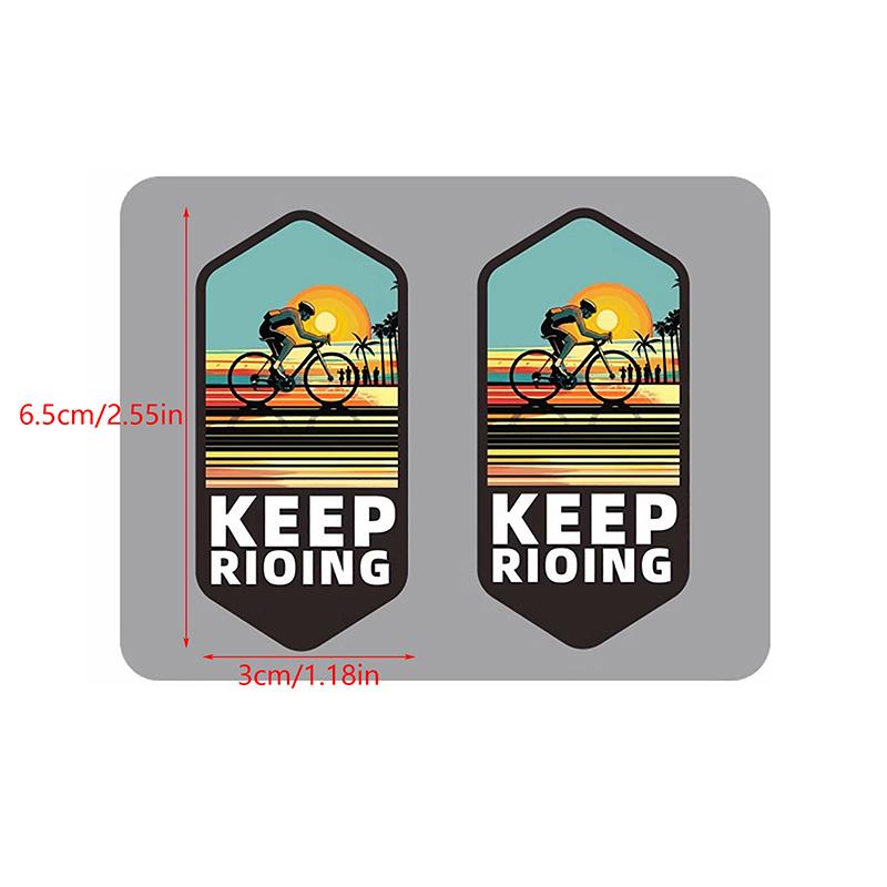 2 szt. Naklejki na ramę roweru elektrycznego, motocykla, naklejki wodoodporne na górną rurę roweru, dekoracyjna rama roweru, motocykla