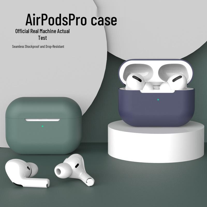 AirPods Pro Silikon Schutzhülle für Apple kabellose Ohrhörer, Stoßfeste Abdeckung