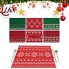Table Mats for Hot Dishes 12.6" X 17.7" Christmas Placemats, Washable Place Kitchen Festive Decor Gifts Dining Table, Heat Resistant Holiday