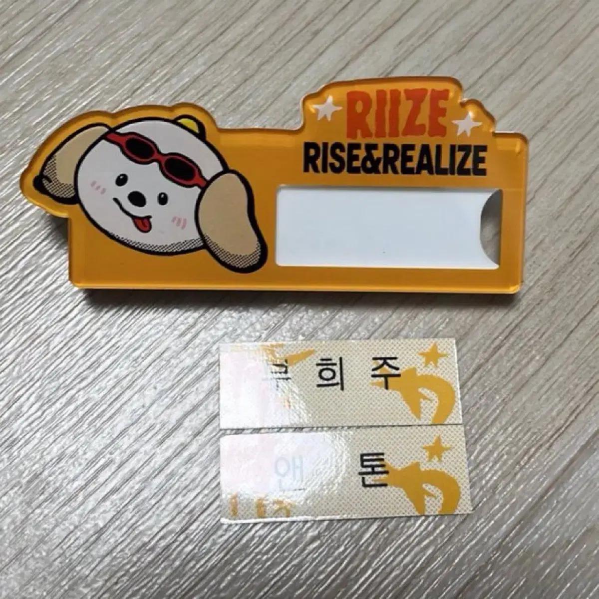 

Rise Everland Nameplate Anton Name Pin Badge Foca