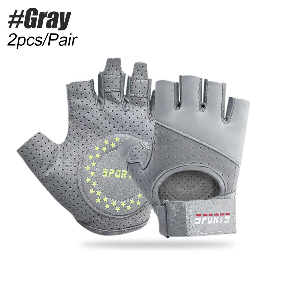 1 Pair Workout Gloves for Men and Women, Exercise Gloves for Weight Lifting, Cycling, Gym, Training, Breathable and Snug Fit