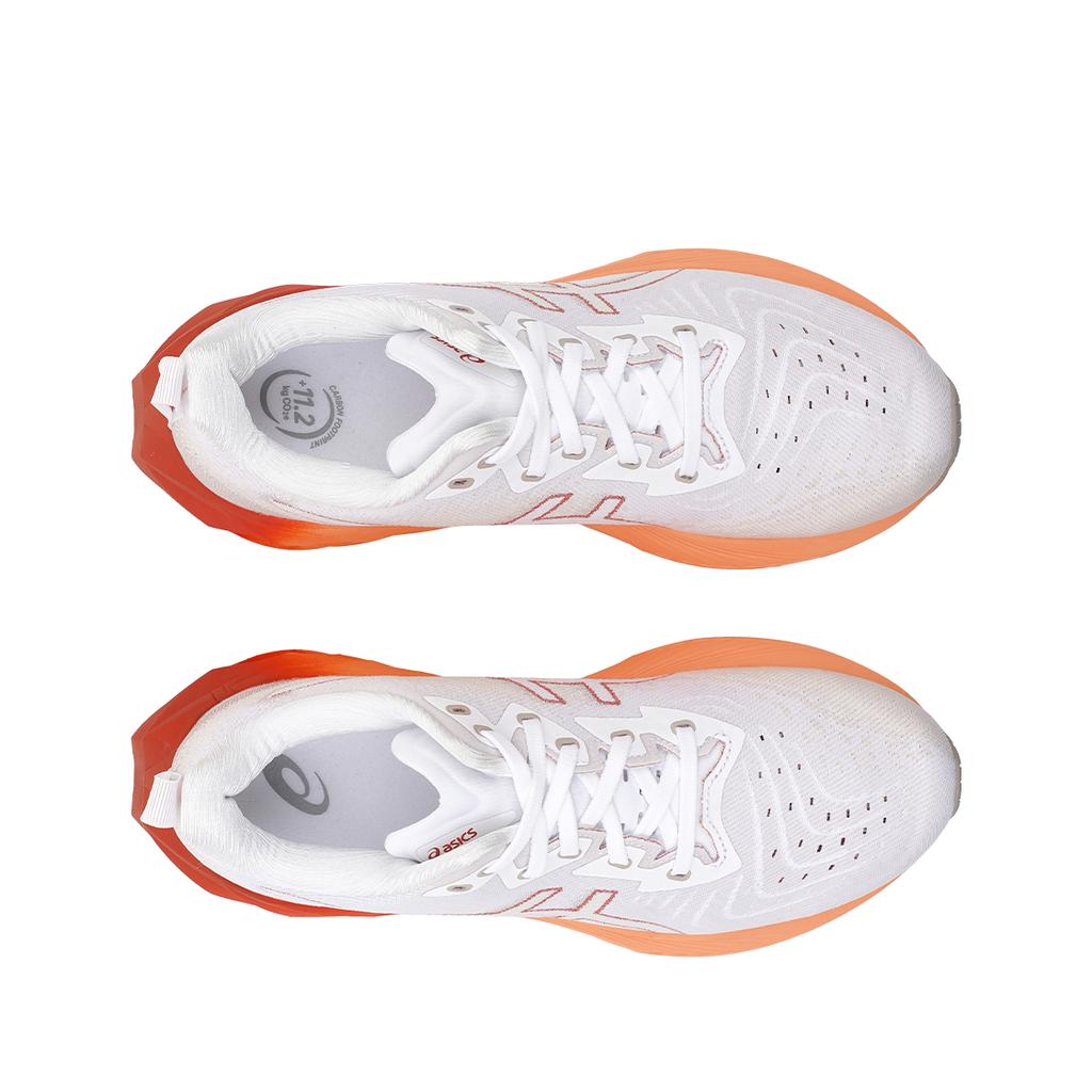 Asics Scarpe da ginnastica da uomo NovaBlast 4 White Moonrock Orange 1011B693-103