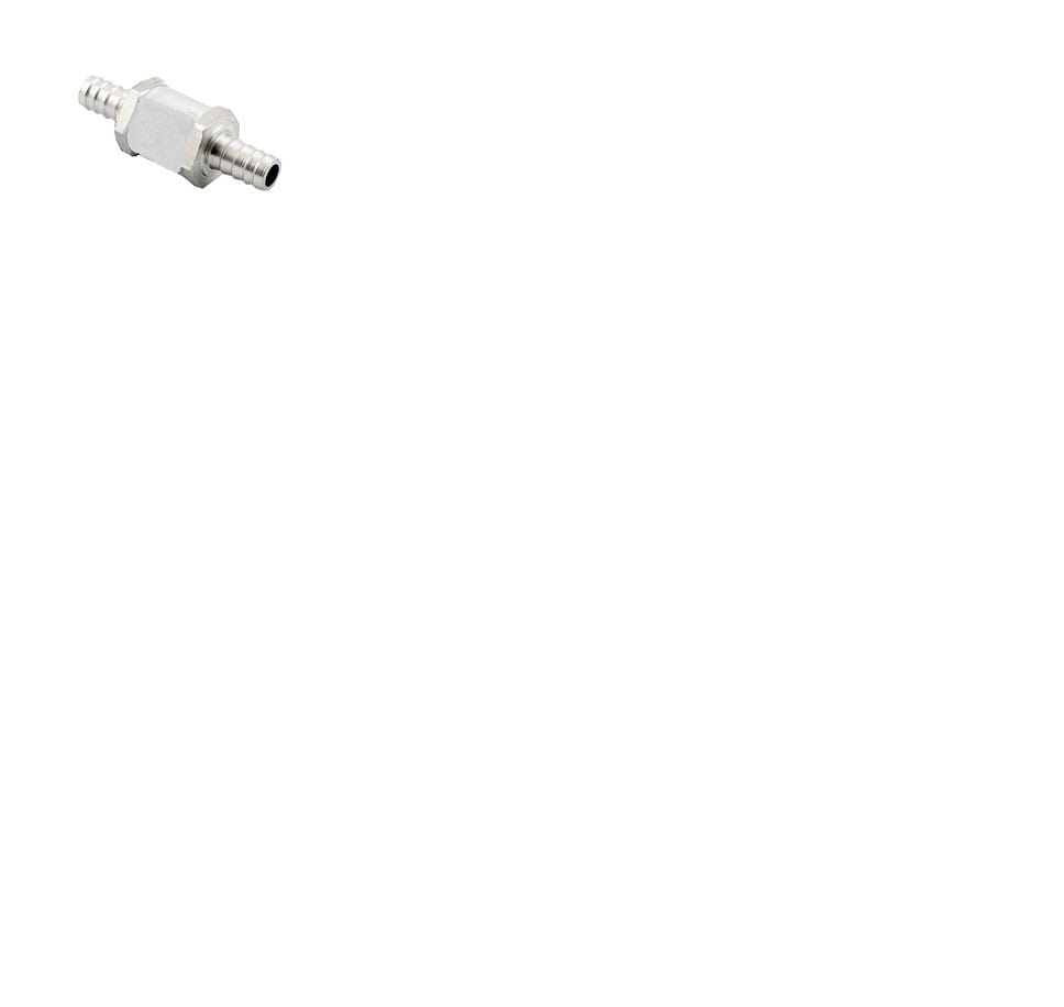 Fuel Check Valve 8Mm/Silver