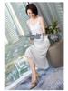 2026 Summer Slim-fit Satin Spaghetti Strap Maxi Dress