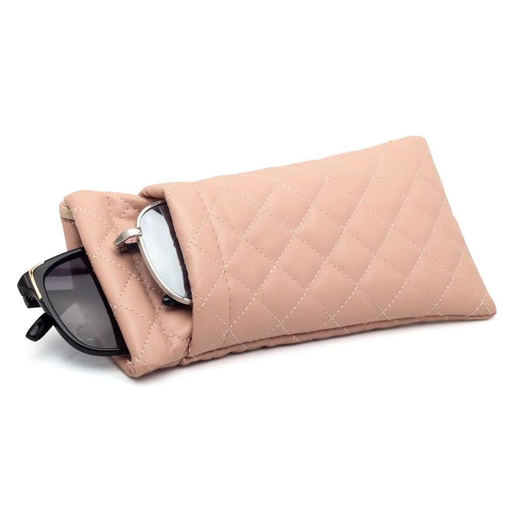 1Pack Universal Glasses Case For Men Women Fashion Pvc Eyeglasses Pouch Sturdy Lightweight Design Suitable Genders Daily