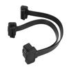 OBD Y Splitter Extension Cable 16 Pin 1 for 2 OBD Male To Female Adapter Cable Car Diagnostic