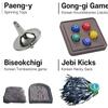 Gonggi Korean Stones Set Korean Folk Game Set Korean Traditional Play Board Game-Jebi chagi Gong-gi Biseokchigi Paeng-y DDAKJI
