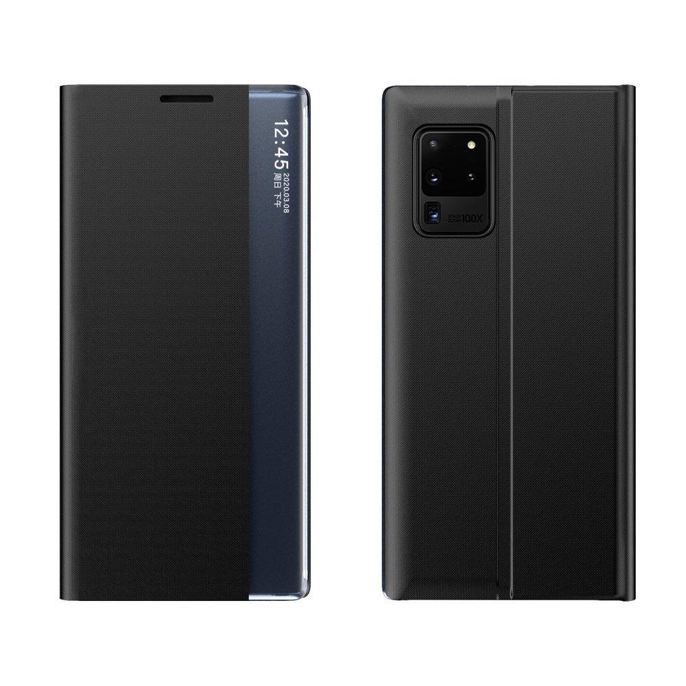 Samsung Galaxy A02s EU Black Sleep Case: Flip Cover with Stand Function