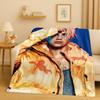 Neue Mode B-Bieber Sänger Star Flanelldecke, Ultraweiche Warme Plüschdecke für Zuhause Schlafzimmer Bett Sofa Abdeckung Büro Reise Geschenk
