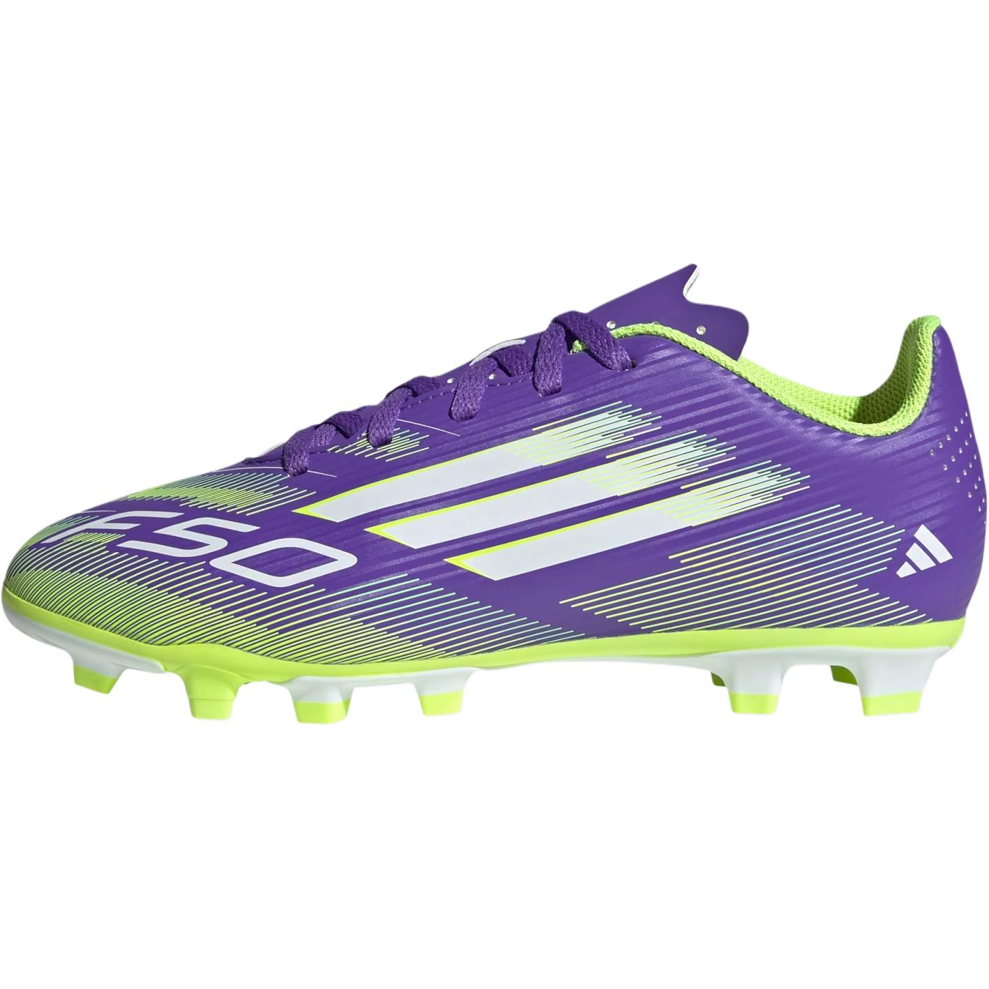 

Adidas F50 CLUB Abrasion Resistant Support Low top Kids Soccer Shoes Purple Kids JI0030 30
