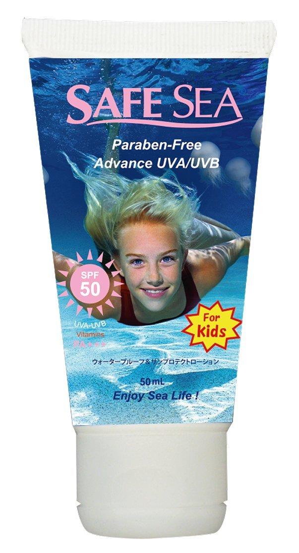 

SAFESEA Sunscreen SPF50 Advanced Kids Tube Waterproof 50ml белый