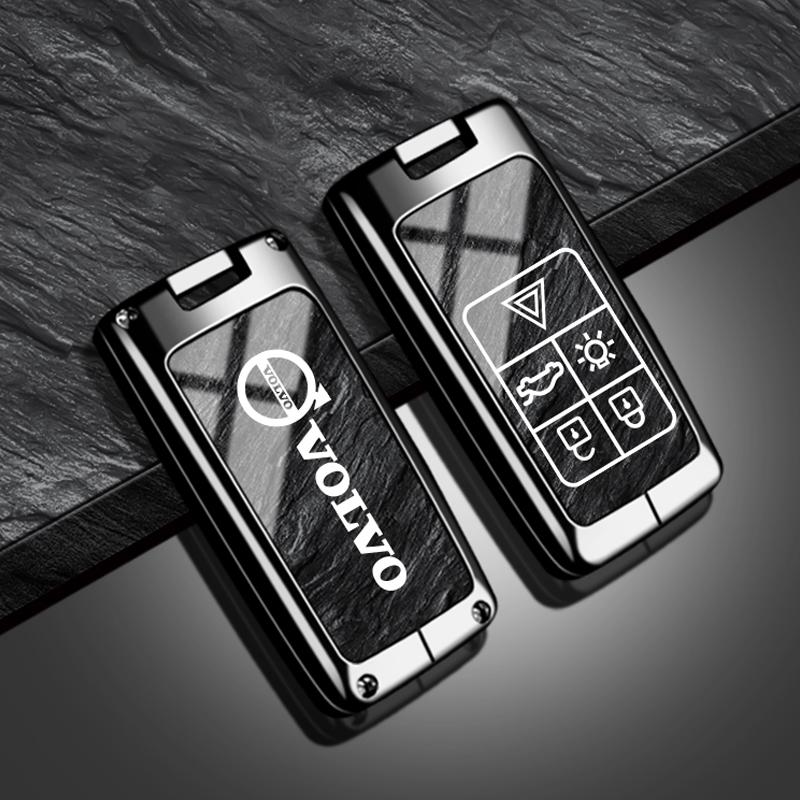 

Car Smart Remote Key Case Cover Shell Holder Keychain For Volvo S60 S80 V60 XC60 XC70 S60L S80L V40 XC90 Protection Accessories