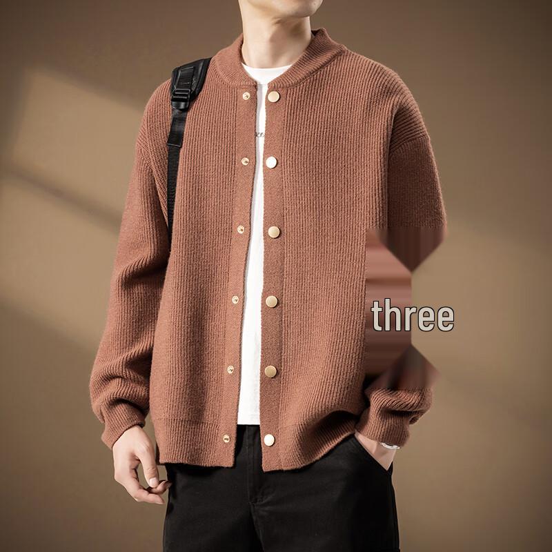 LRT Men's Casual Knit Cardigan