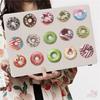 50Pcs/Set Sweet Doughnuts Series 01 PET Stickers Waterproof DIY Fashion Doodle Decals Stickers