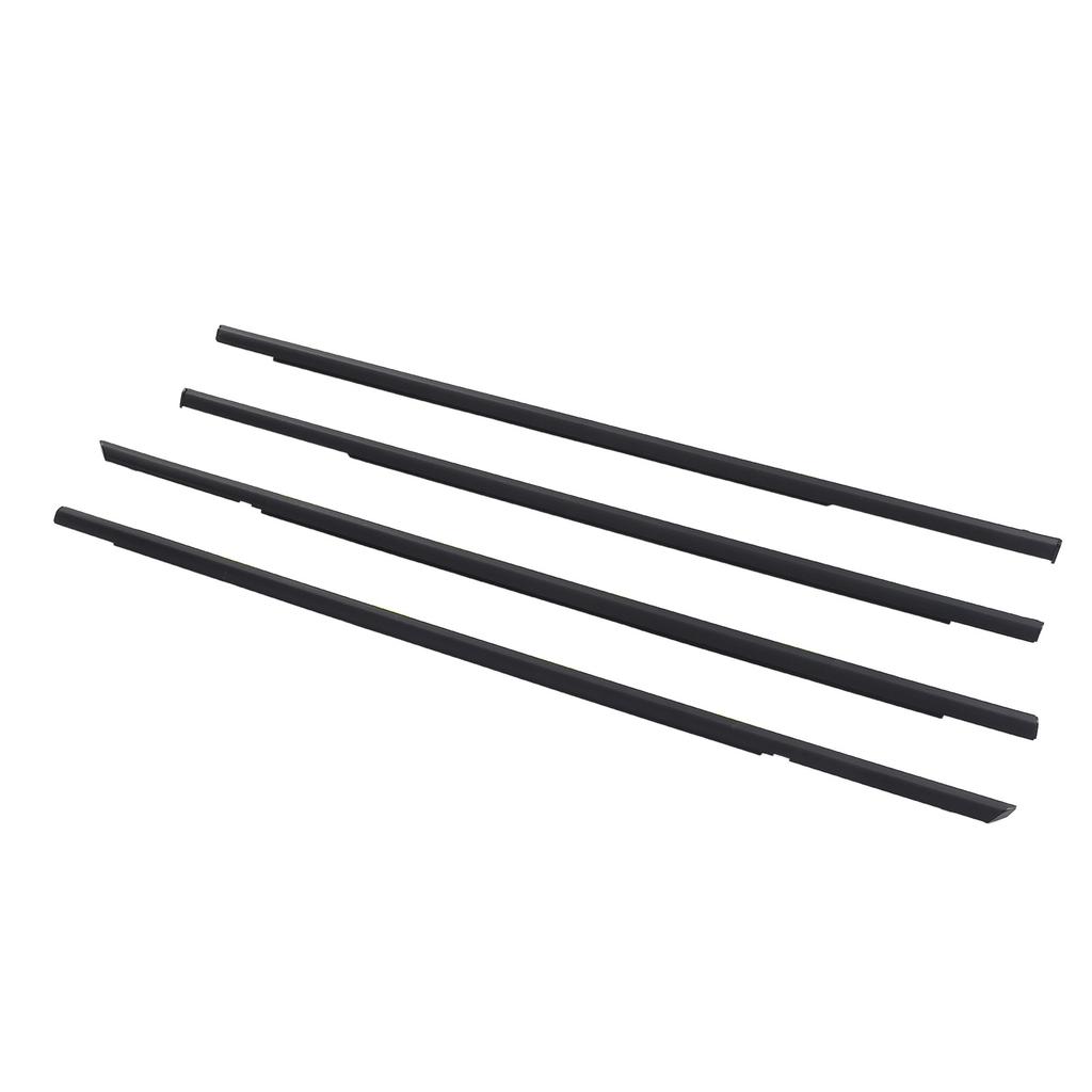 4 Pcs Car Door Window Weatherstrip Leakproof Windproof Reduce Noise 72410 S04 003 for Civic DX 4D 1996 to 2000