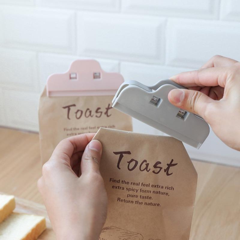 1Pcs Portable large Kitchen Storage Food Snack Seal Sealing Bag Clips Sealer Clamp Plastic Tool