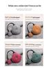 Wuling Bingo 2023 Sheep Suede Car Key Cover with Buckle Keychain
