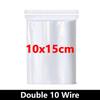 Thicken Zipper Sealed Bags Clear Plastic Storage Bag for Small Jewelry Food Packing Reclosable Transparent Ziplock Sealing Bag