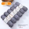 Alpaca Wool Medium Thick Yarn Ball for Hand-Knitted Cardigans, DIY Scarves, and Sweaters