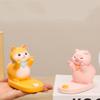 Anti-slip Panda Mobile Phone Holder Resin Panda Desk Lazy Bracket  Mobile Phone Accessories