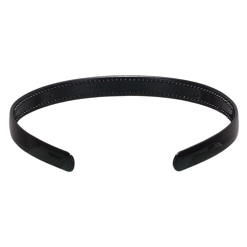 

Пластиковая повязка для волос с аэрозольной покраской, Повязка ручной работы, Широкая заколка для головы чёрный