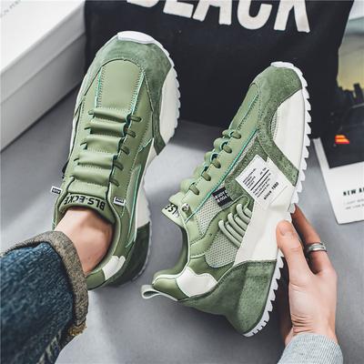 Men's Sneakers Platform Casual Shoes Mesh Lace-up Running Shoes Designer Plus Size Vulcanized Shoe Trend Comfortable Men Shoes