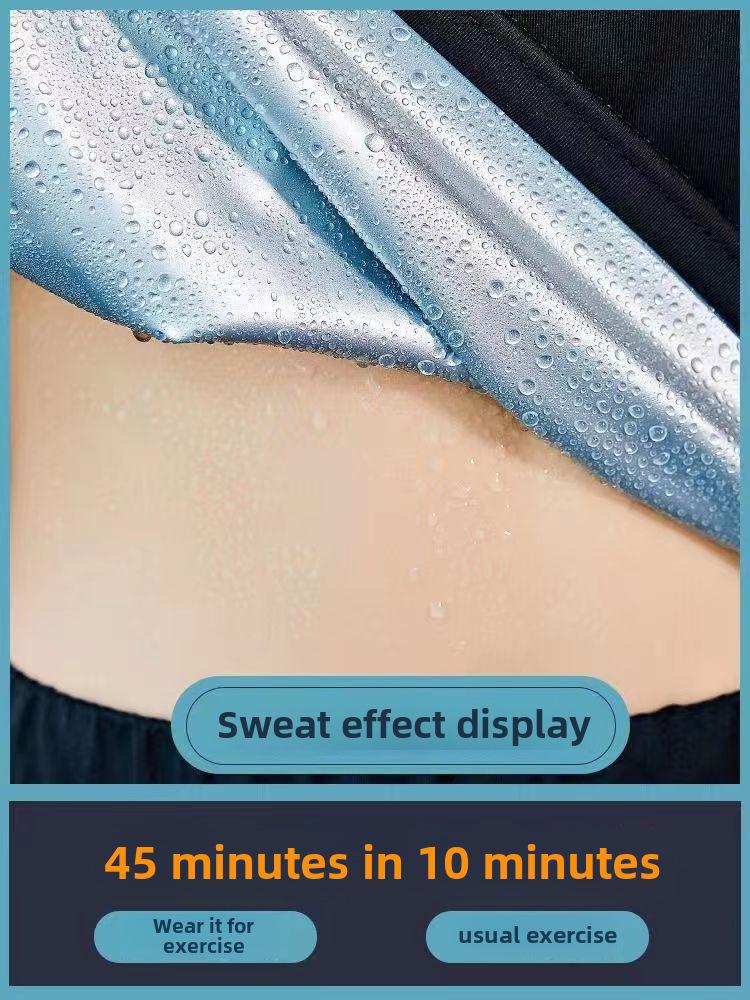 Women's Full-Coated Sweat Suit: Vest & Top Sports Set for Running and Fitness - Large Size