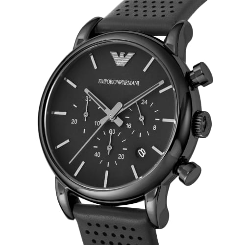 Emporio Armani LUIGI AR1737 Men's Watch, Black