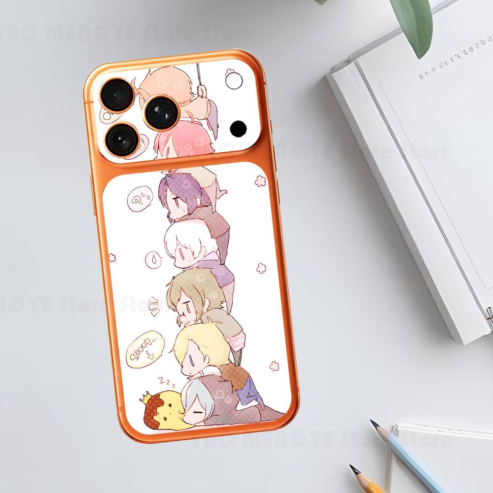 

Music Game IDOLiSH7 Plain Decal Skin For IPhone17 Pro ProMax Back Film Cover Wrap Anti-scratch Durable Sticker iPhone17pro
