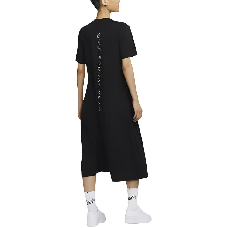 

New Nike Short Sleeved Dress Women s Black CZ3550-010 S