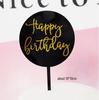 10-Pack 3D Hot Air Balloon & Rainbow Cake Toppers