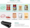 Mini Bag Sealer 2-in-1 Portable Heat Sealers USB Rechargeable Handheld Vacuum Heat Sealers &Cutter for Plastic Bag Storage Food