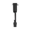 Trailer Hitch Receiver Lock with Two Keys 1 2 in Pin Diameter 5 8 in Sleeve Press to Lock Mechanism Locking Receiver