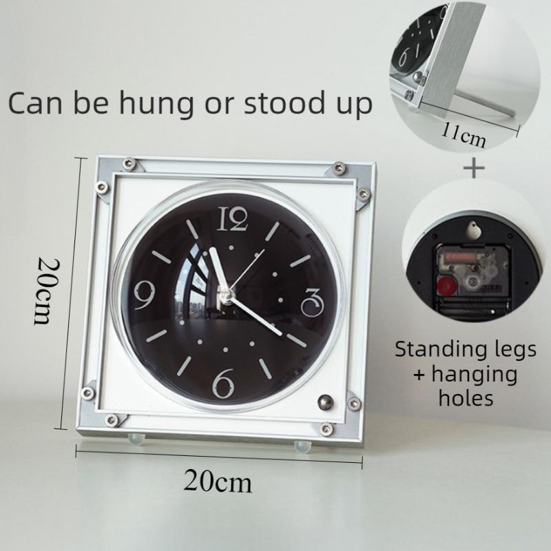 

Retro Table Clock Luxury Desk Watch Aesthetic Living Room Wall Clocks Interior Silent Decorative Wall Watches Home Decorations