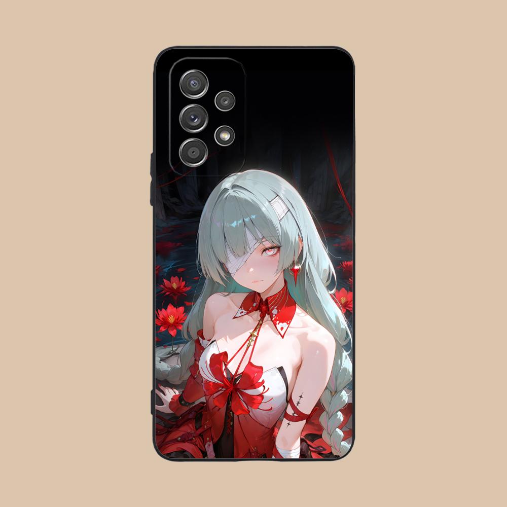 Wuthering Waves Phrolova Matte Mobile Phone Case for Samsung Galaxy M55 54 42 35 34 33 32 23 22 15 14 13 12 F55 5G Cover